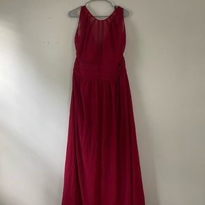 Cranberry Bridesmaid Dress!